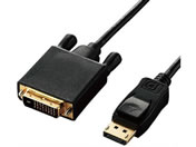 GR/ϊP[u DisplayPort-DVI 1.0m/CAC-DPDVI10BK