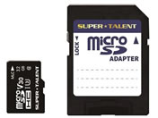 SUPERTALENT/ϋvmicroSDHC[J[h UHS-I 32GB