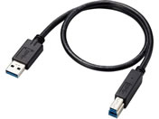 GR/USB3.0P[u 0.5m A-B ubN/USB3-AB05BK^ID