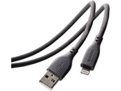 GR/Ȃ߂炩CgjOP[u USB-A 2m O[