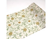 J mt CASA FLEECE Morris&Co. Scroll and Flower