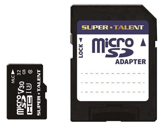 SUPERTALENT ϋvmicroSDHC[J[h UHS-I 32GB