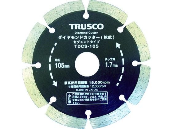 TRUSCO _ChJb^[ 180~2.2T~7W~25.4H EF[u TDCW-180