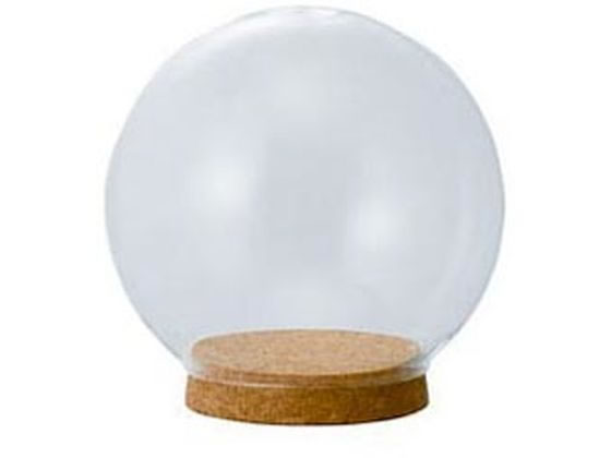 NC Glass Dome with Cork 1212H CLEAR 777-433-000