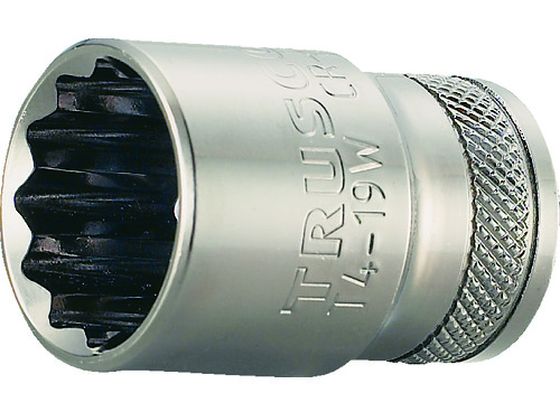 TRUSCO \Pbg 12p^Cv p12.7 Ε19mm T4-19W